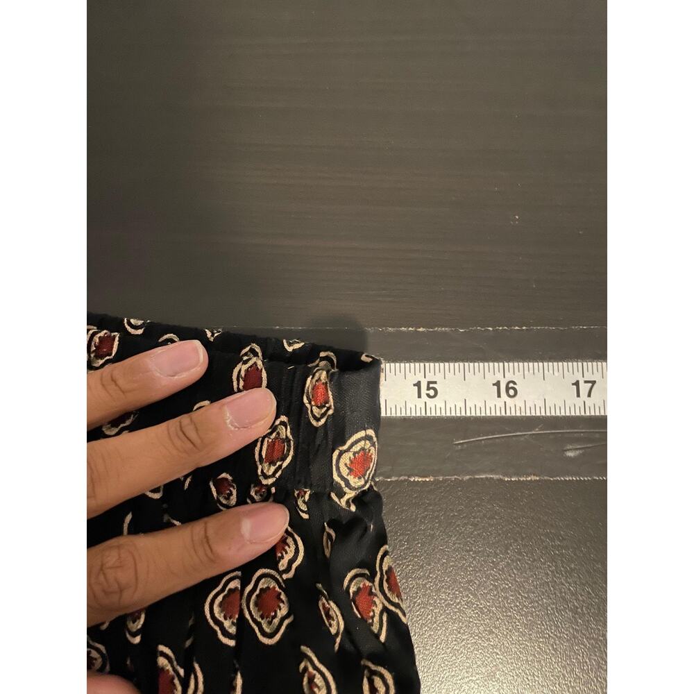 Austin Clothing Co Skirt Womens Large Multicolor Floral Pleated Maxi Boho Y2K - Picture 4 of 6